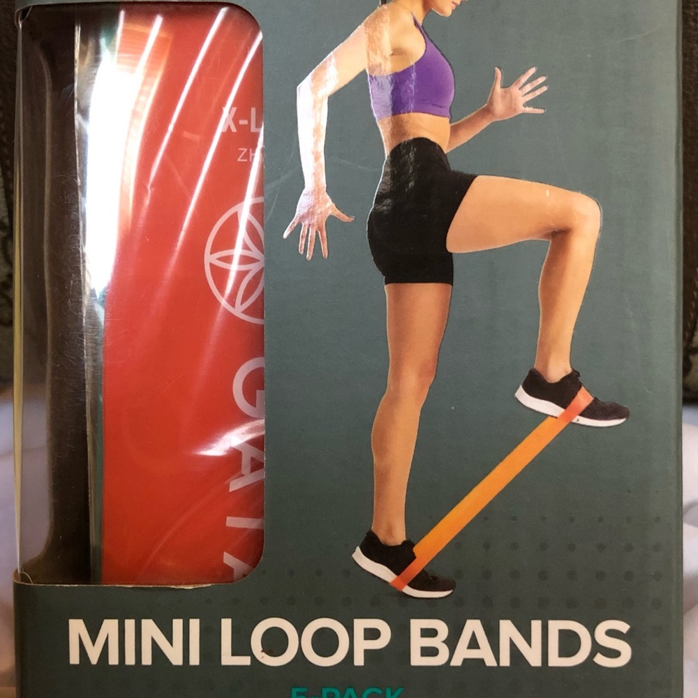 GAIAM Restore Mini Loop Bands Set - 5 Pack